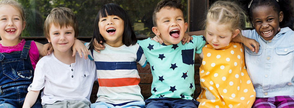 Children under 3 sitting together.